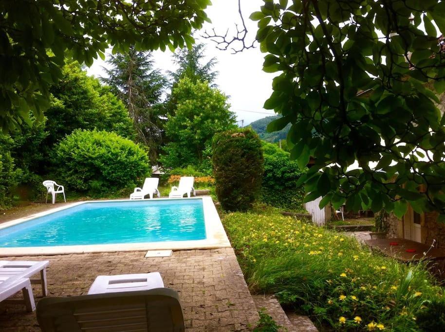 Grande Maison Familiale En Pierres Sud Ardeche Lalevade-d'Ardeche ภายนอก รูปภาพ