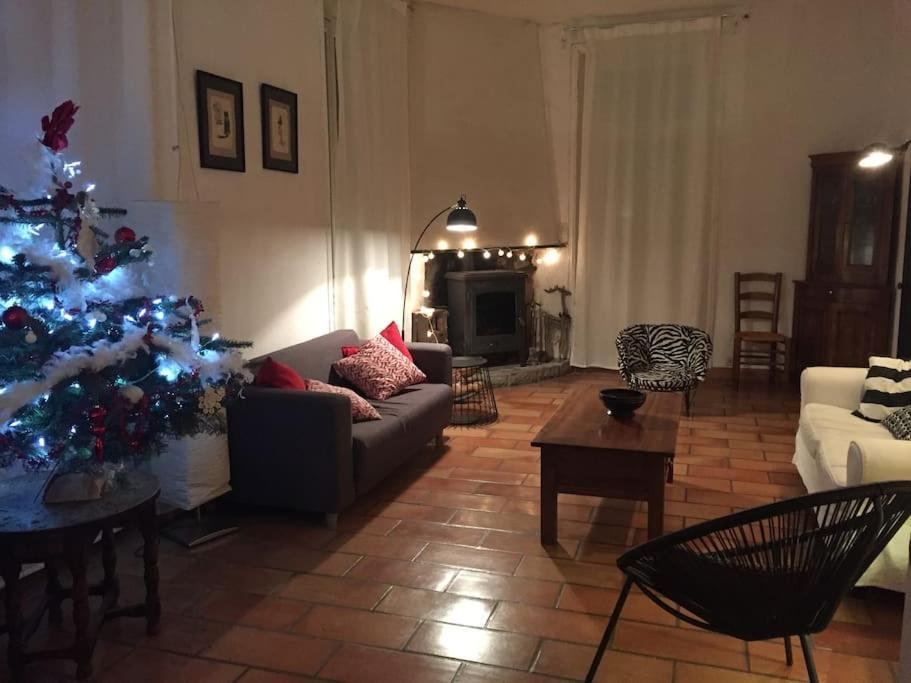 Grande Maison Familiale En Pierres Sud Ardeche Lalevade-d'Ardeche ภายนอก รูปภาพ